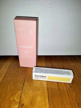 Medicube Collagen Night Wrapping Mask 75ml + Torriden Lip Essence Bundle